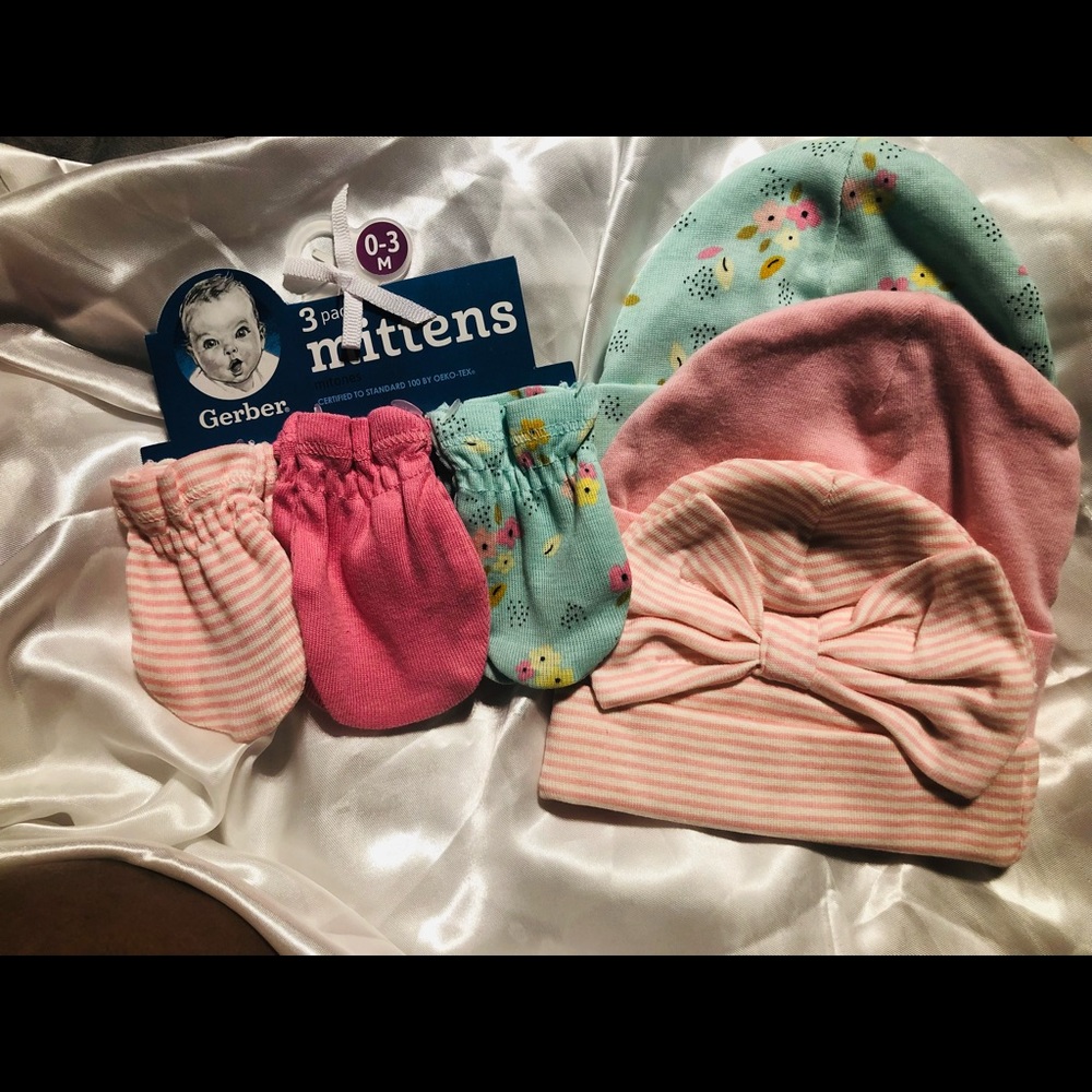 Set (3) and 3 mittens set